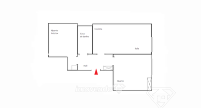 Apartamento T1+1, próximo dos acessos a Lisboa e Sintra, em Belas