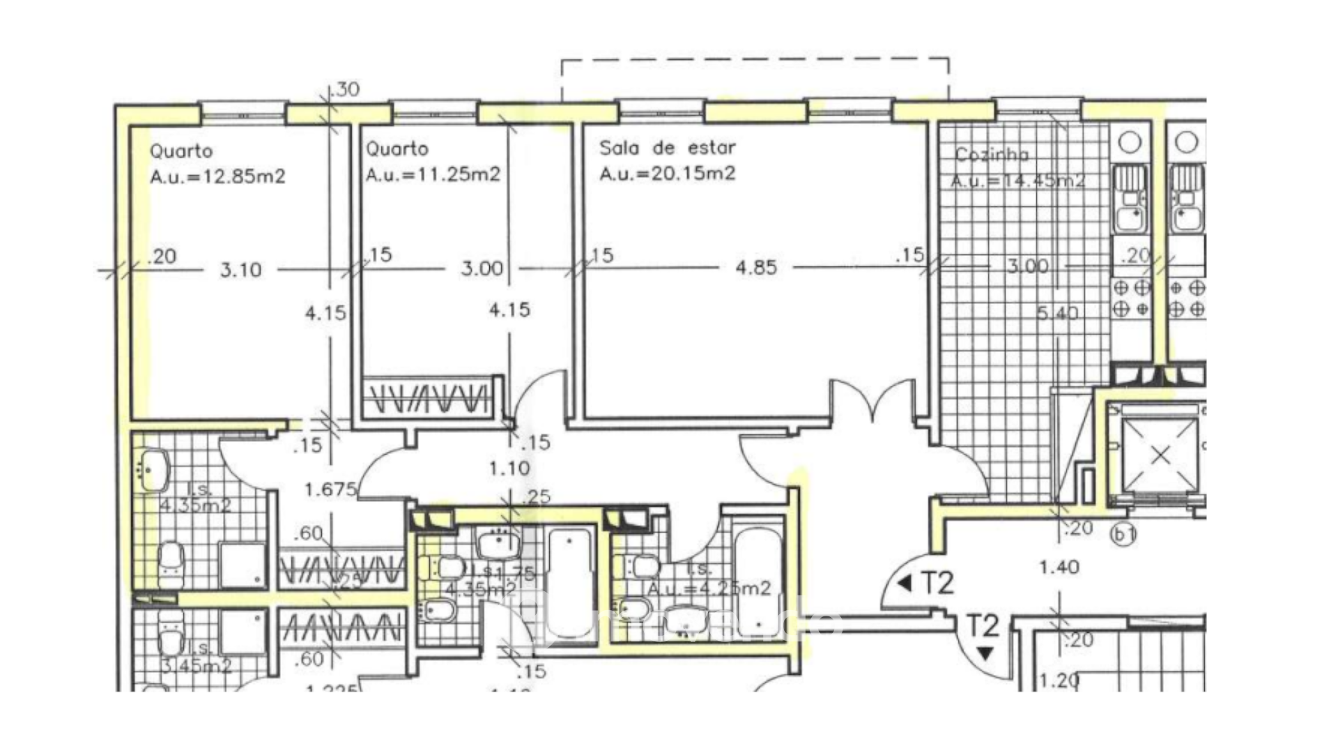 Apartamento T2, com estacionamento e arrecadação, em Vialonga