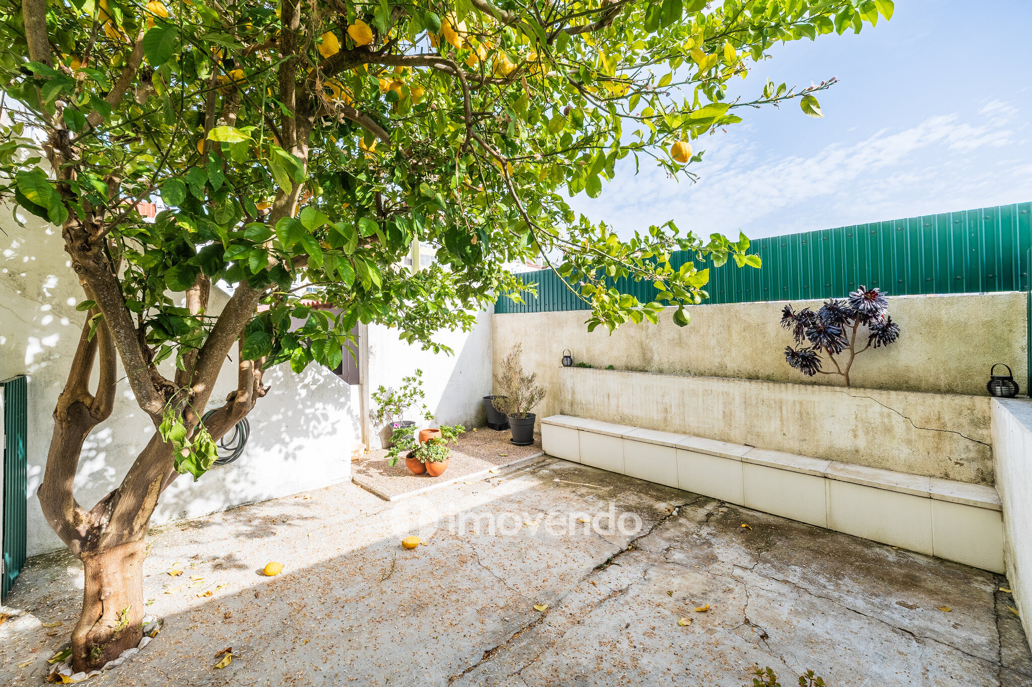 Apartamento T1 exclusivo, com logradouro, no centro de Benfica