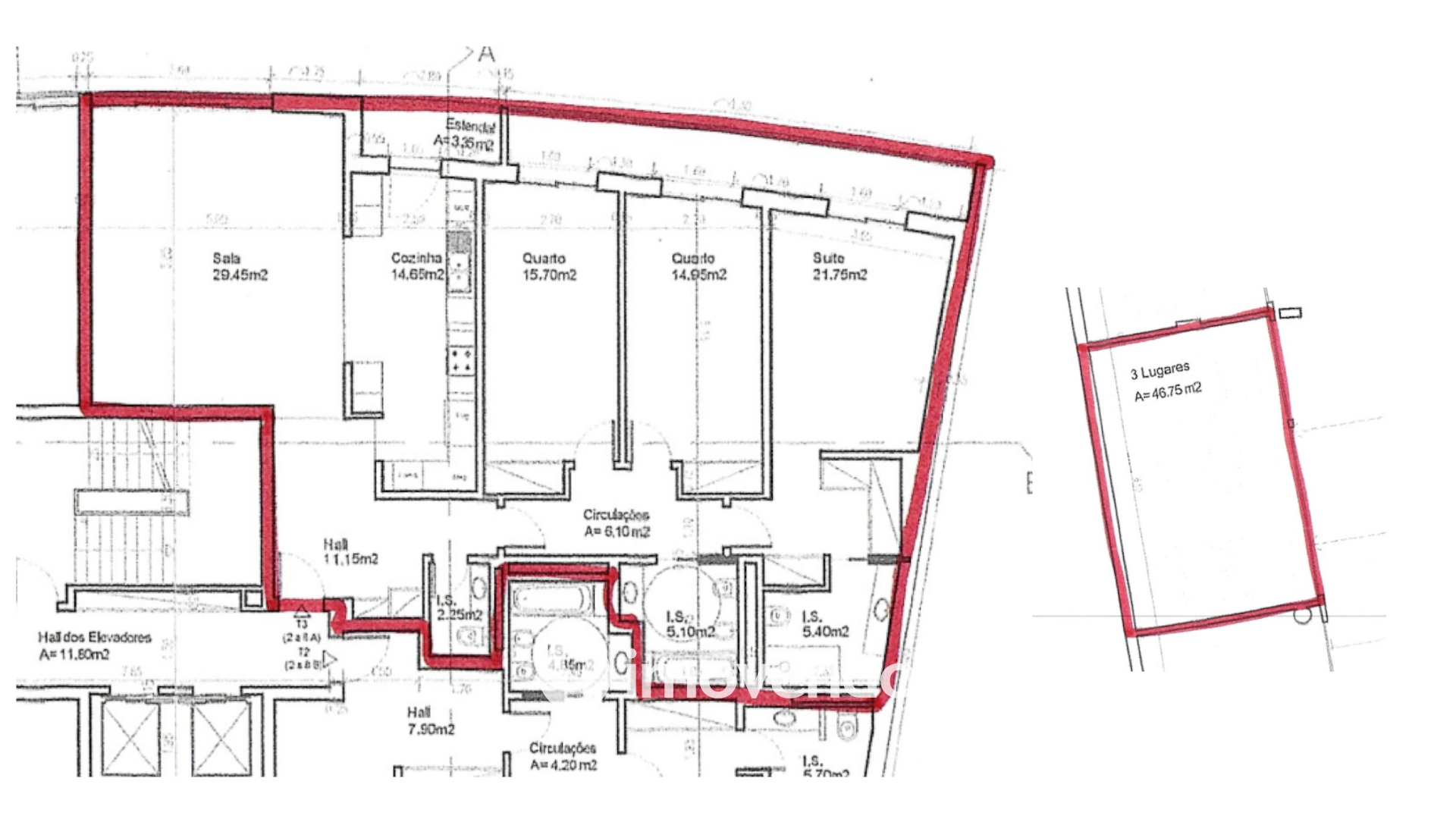 Apartamento T3 moderno, com garagem, na Quinta da Piedade