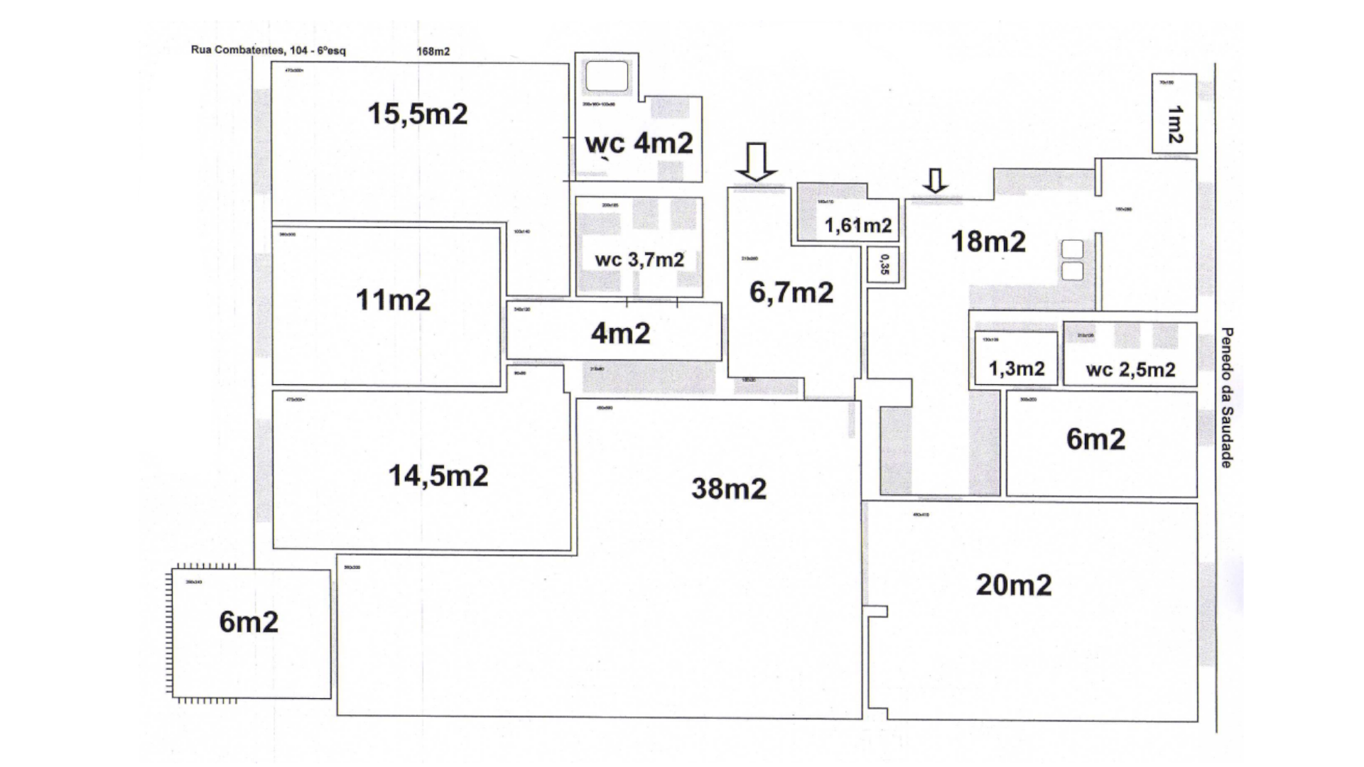 Apartamento T3+1 remodelado, no centro de Coimbra